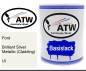 Preview: Ford, Brilliant Silver Metallic (Cladding), UI: 1L Lackdose, von ATW Autoteile West.